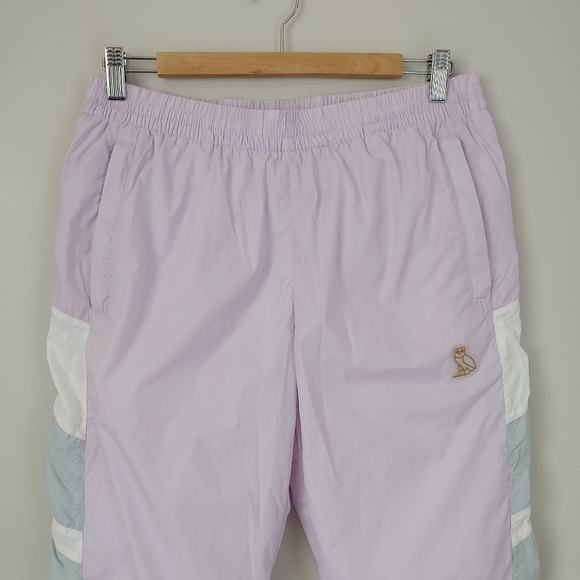 Ovo Colourblock Windbreaker Track Pants Size Medium Purple Octobers Very Own - Picture 4 of 15